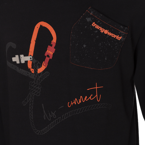 trangoworld Sudadera Hombre DISCONNECT Oferta especial de fábrica