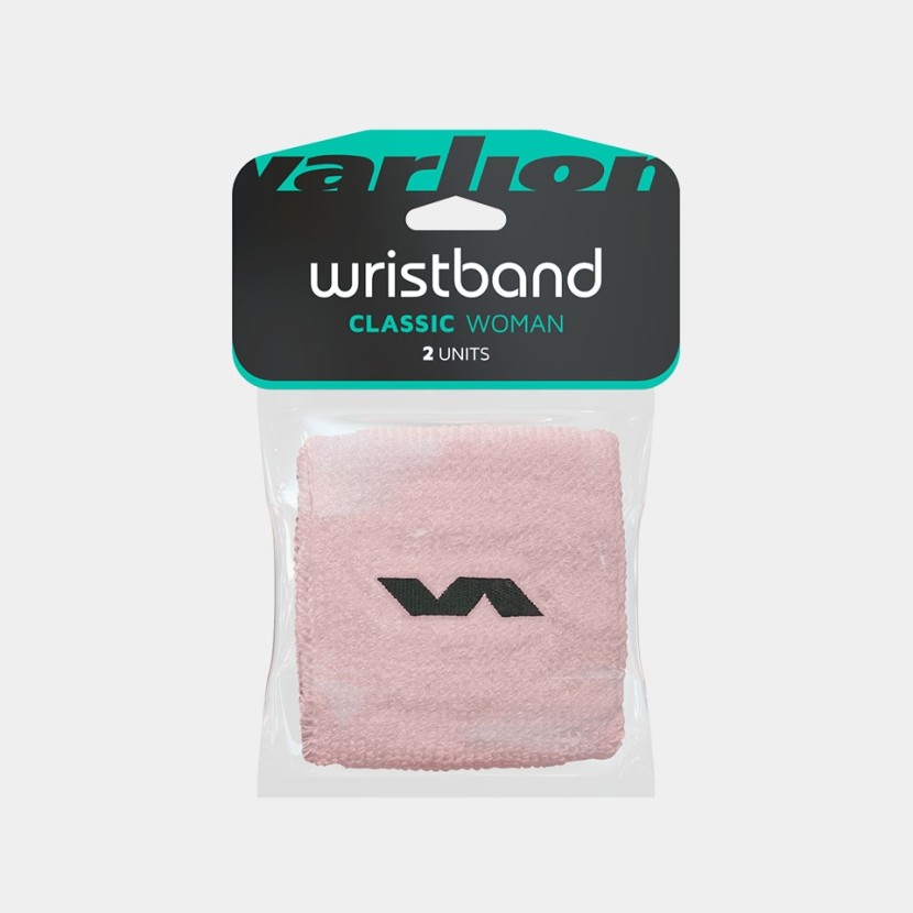varlion Muñequera Classic Woman Rosa (2u) En oferta