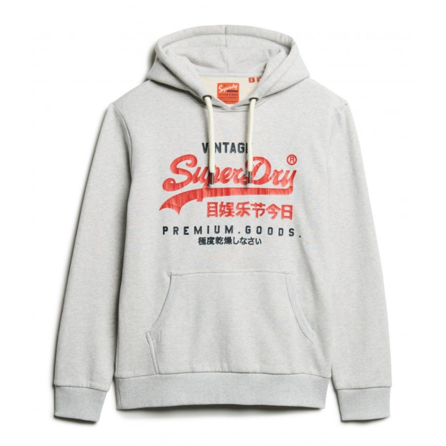 wala Sudaderas Superdry Duo Vintage Logo Hoodie En oferta