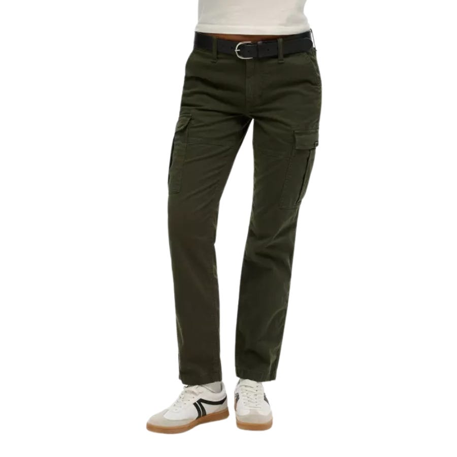 wala Pantalones largos Superdry Mid Rise Slim Cargo Tienda