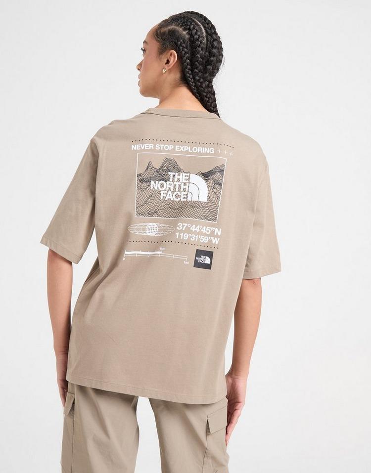 JD Sports The North Face Camiseta Tech Graphic Boyfriend Envío gratis