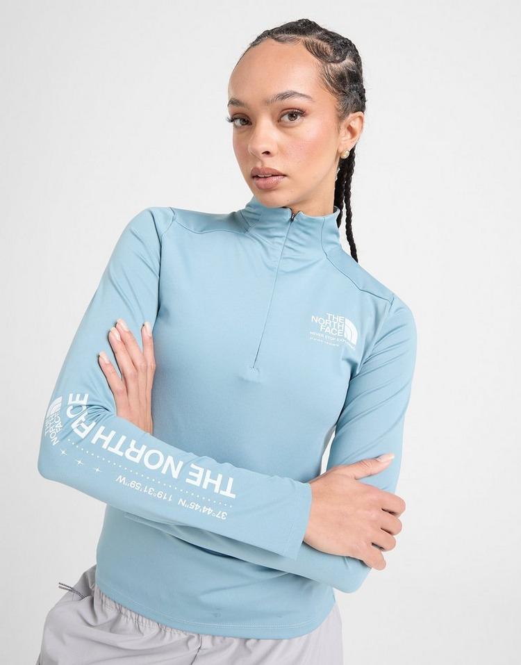 JD Sports The North Face Camiseta Tech Graphic 1/4 Zip Oferta especial