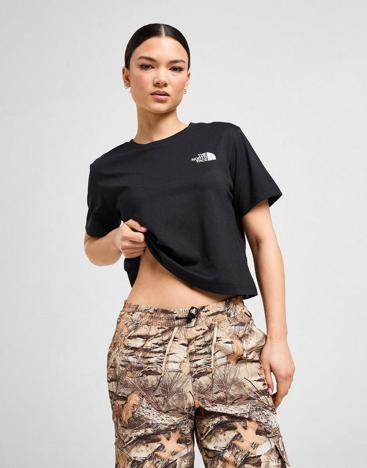 JD Sports The North Face Camiseta Crop Simple Dome Oferta exclusiva