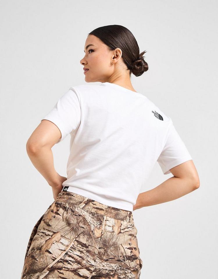 JD Sports The North Face Camiseta Crop Simple Dome En oferta
