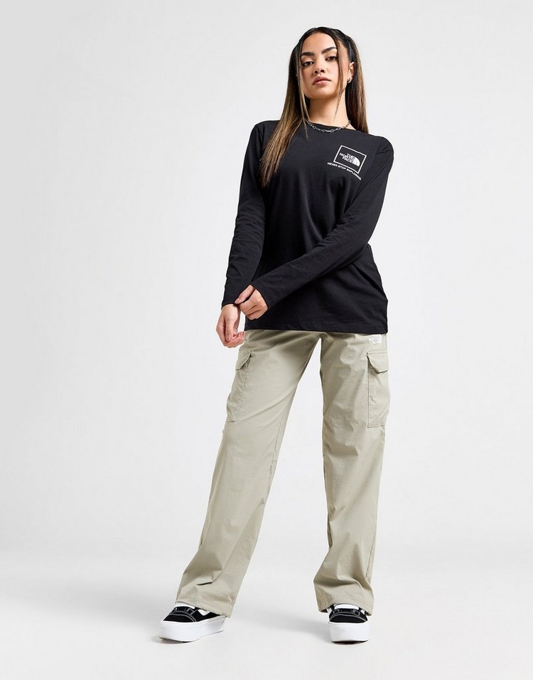 JD Sports The North Face Camiseta de manga larga Outline Mountain Envío internacional gratuito