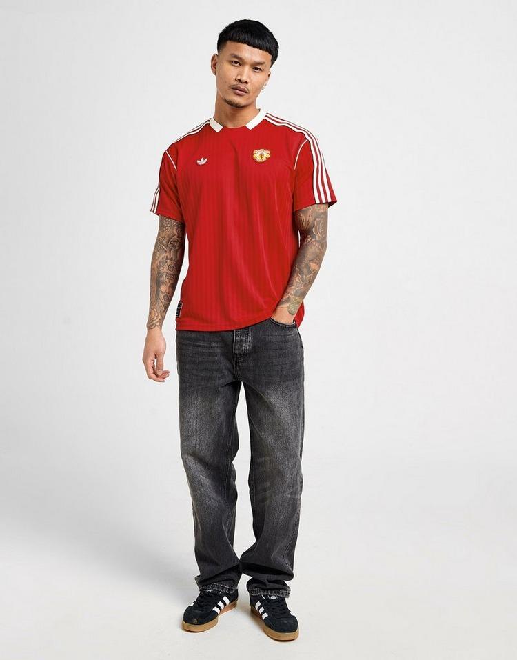 JD Sports adidas Originals Camiseta Manchester United Terrace Icons (Género neutro) Devoluciones gratuitas