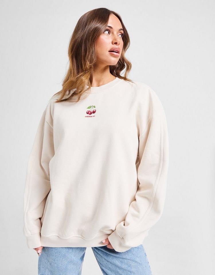 JD Sports adidas Originals Sudadera Cherry Graphic Crew COMPRAR AHORA