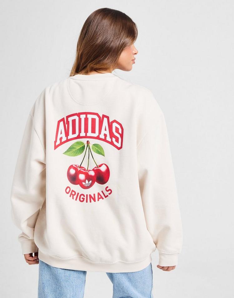 JD Sports adidas Originals Sudadera Cherry Graphic Crew COMPRAR AHORA