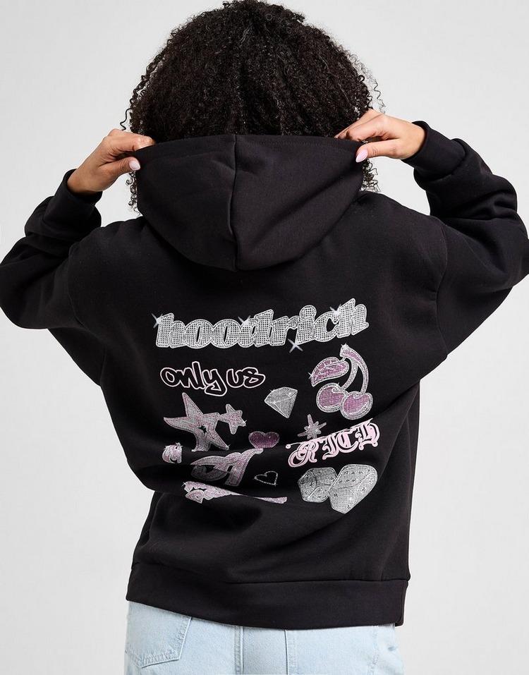JD Sports Hoodrich Sudadera con capucha Jewel Overhead Boyfriend Descuentos del mes