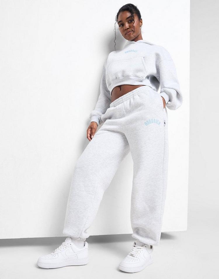 JD Sports Hoodrich Joggers anchos Lead Última moda