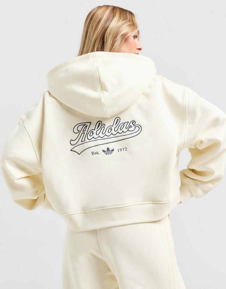 JD Sports adidas Originals Sudadera con capucha Baseball Crop Zip Grandes ahorros
