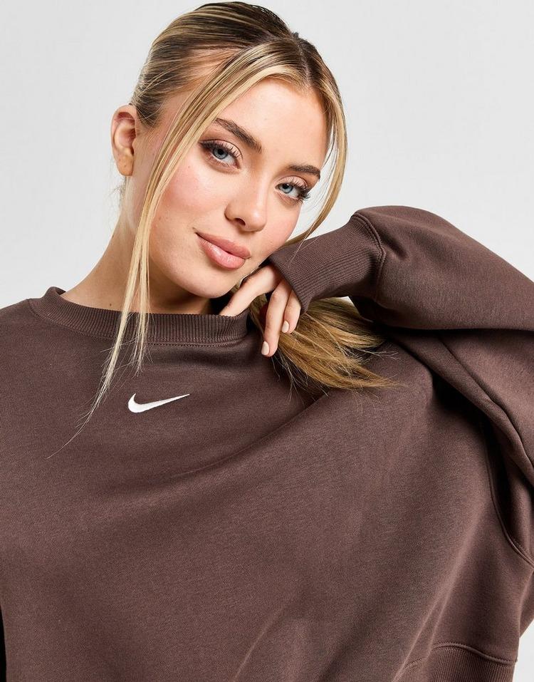 JD Sports Nike Sudadera Phoenix Oversized Crop Crew Venta caliente