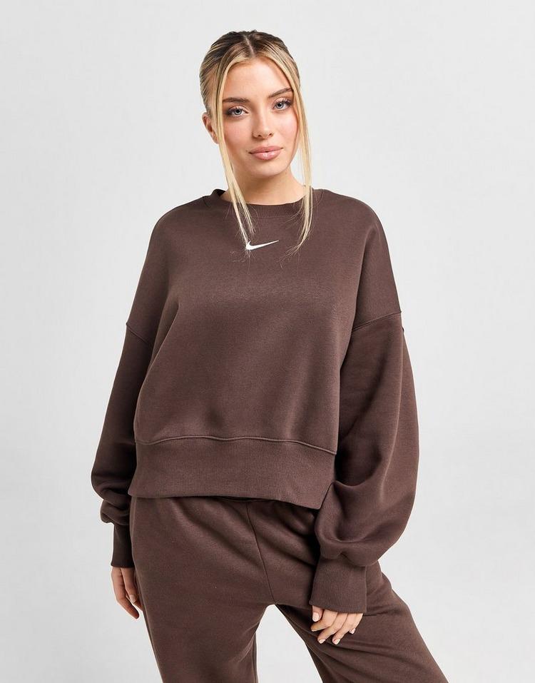 JD Sports Nike Sudadera Phoenix Oversized Crop Crew Venta caliente