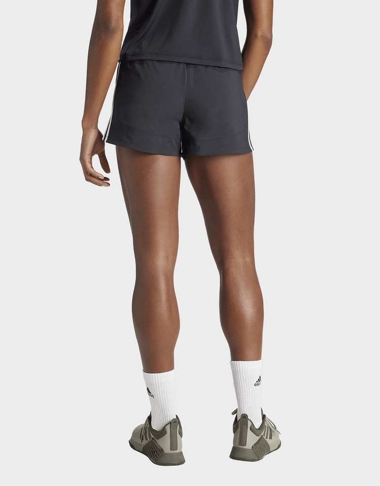 JD Sports adidas Pantalón corto Pacer Training Woven High-Rise 3 bandas Oferta especial