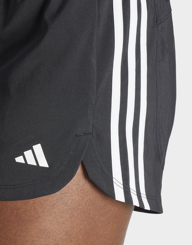 JD Sports adidas Pantalón corto Pacer Training Woven High-Rise 3 bandas Oferta especial