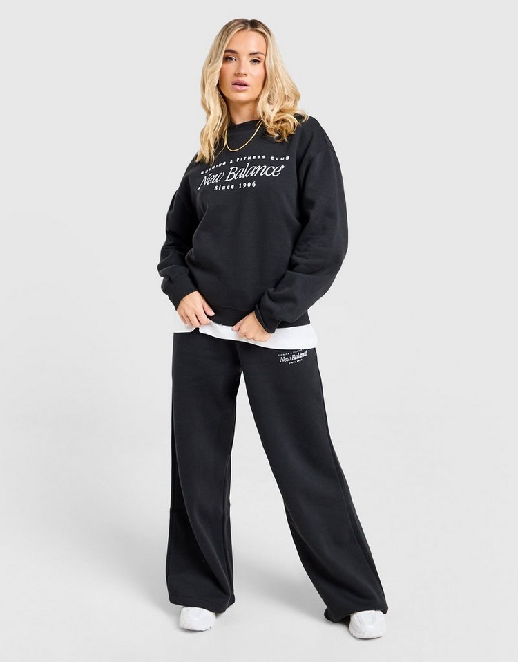JD Sports New Balance Sudadera Script Embroidered Crew Envío gratis