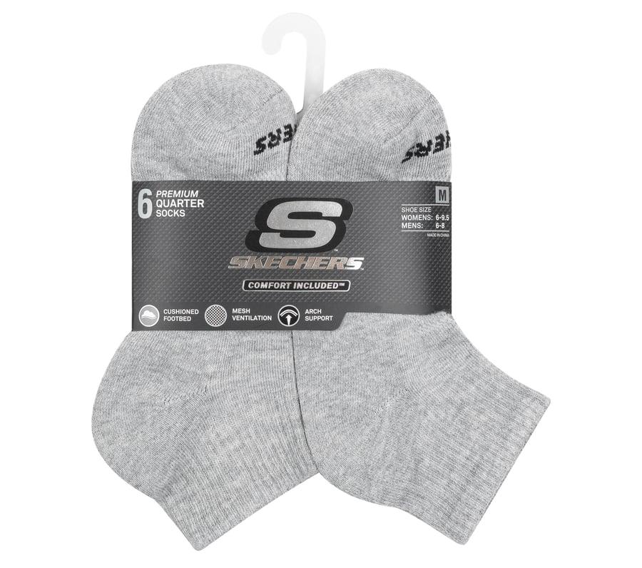 Skechers 6 Pack Core Quarter Medium Socks Mejor oferta