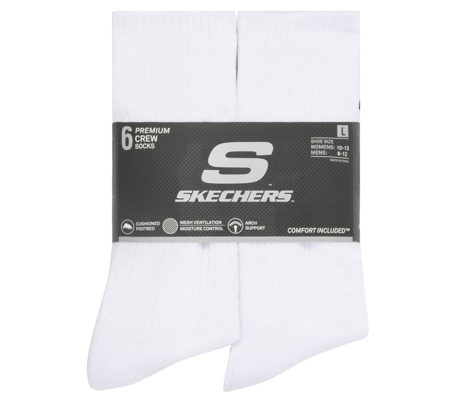 Skechers 6 Pack Large Core Crew Socks Rebajas online