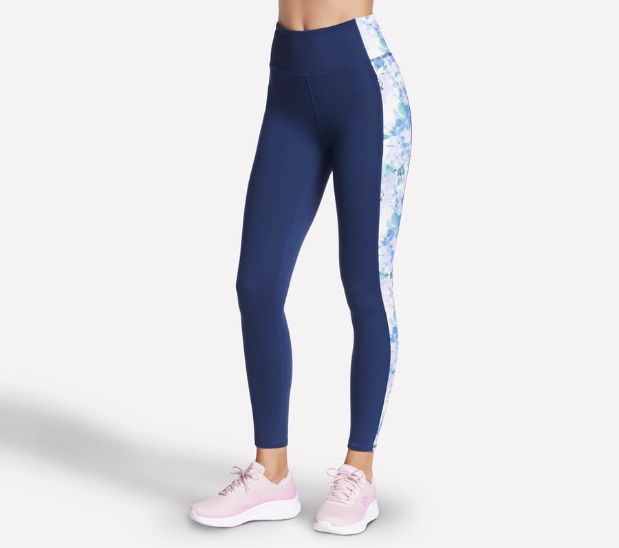 Skechers GO WALK Seascape Floral Full Length High-Waisted Legging