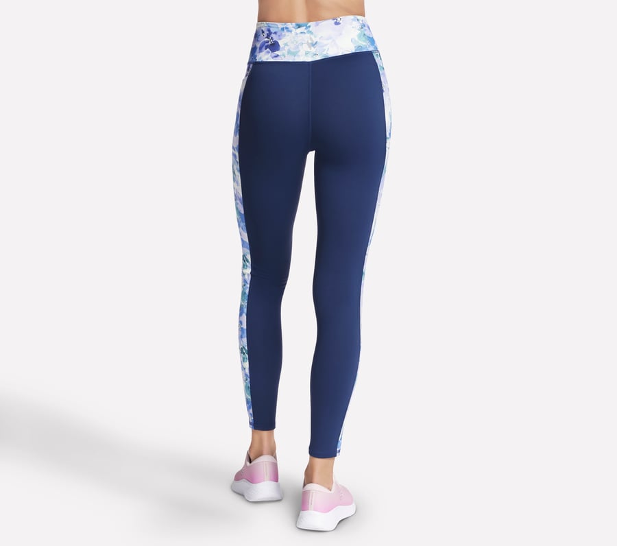 Skechers GO WALK Seascape Floral Full Length High-Waisted Legging Oferta especial