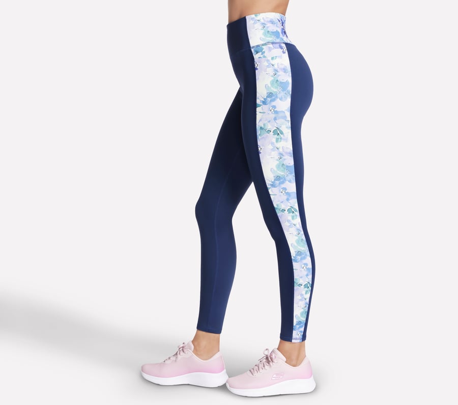 Skechers GO WALK Seascape Floral Full Length High-Waisted Legging Oferta especial