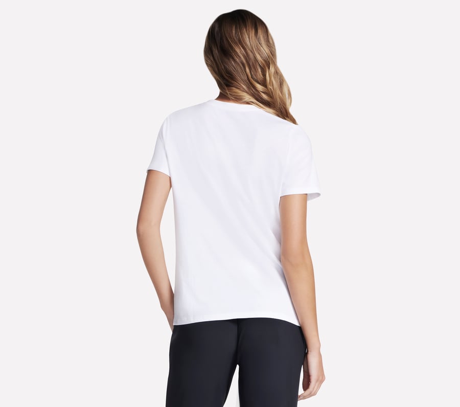 Skechers Floral Diamond Classic Crew Tee Limitado a 3 días