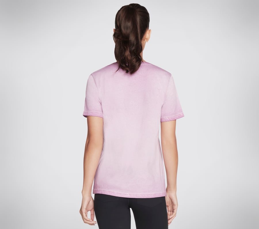 Skechers Diamond Wash Hatha V-Neck Pocket Tee Venta caliente