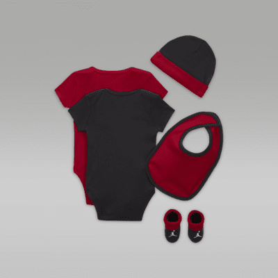 Nike Jordan 5-Piece Core Gift SetConjunto de bodies de cinco piezas - Bebé Precios de Black Friday