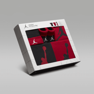 Nike Jordan 5-Piece Core Gift SetConjunto de bodies de cinco piezas - Bebé Precios de Black Friday