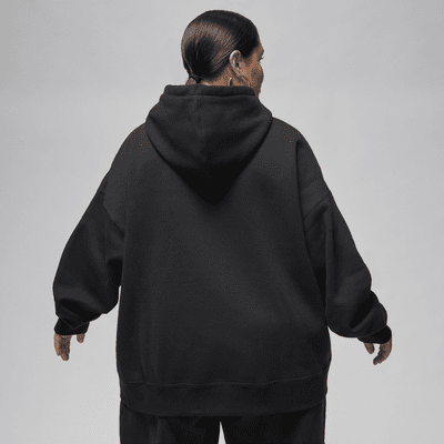 Nike Jordan Flight FleeceSudadera con capucha (Talla grande) - Mujer Última moda