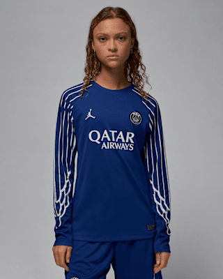 Nike Cuarta equipación Stadium París Saint-Germain 2024/25Camiseta de fútbol Replica de manga larga Jordan Dri-FIT - Mujer Solo hoy