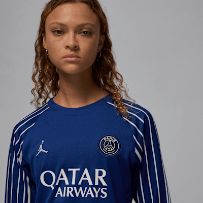 Nike Cuarta equipación Stadium París Saint-Germain 2024/25Camiseta de fútbol Replica de manga larga Jordan Dri-FIT - Mujer Solo hoy