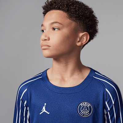 Nike Cuarta equipación Stadium París Saint-Germain 2024/25Camiseta de fútbol Replica de manga larga Jordan Dri-FIT - Niño/a Promoción trimestral