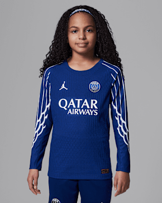 Nike Cuarta equipación Match París Saint-Germain 2024/25Camiseta de fútbol de manga larga Authentic Jordan Dri-FIT ADV - Niño/a Superdescuento