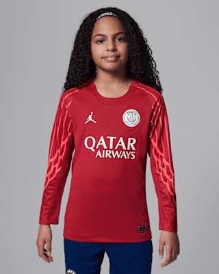 Nike Cuarta equipación de portero/a Stadium París Saint-Germain 2025Camiseta de fútbol Replica de manga larga Jordan Dri-FIT - Niño/a Grandes descuentos