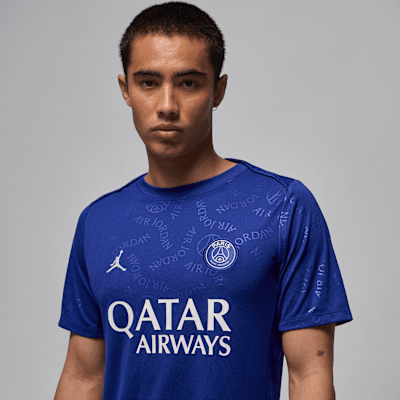 Nike Cuarta equipación Academy Pro París Saint-GermainParte de arriba de fútbol de manga corta para antes del partido Jordan Dri-FIT - Hombre Ofertas especiales