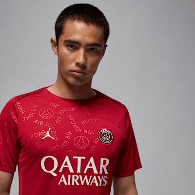 Nike Cuarta equipación Academy Pro París Saint-GermainParte de arriba de fútbol de manga corta para antes del partido Jordan Dri-FIT - Hombre Grandes ahorros