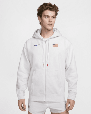 Nike USA Solo SwooshSudadera con capucha con cremallera completa Nike - Hombre Precio ultrabajo