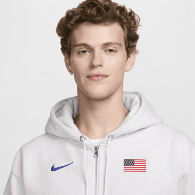 Nike USA Solo SwooshSudadera con capucha con cremallera completa Nike - Hombre Precio ultrabajo