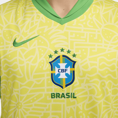 Nike Primera equipación Stadium Brasil 2024Camiseta de fútbol de réplica Nike Dri-FIT - Hombre Envío internacional gratuito