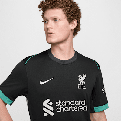 Nike Segunda equipación Stadium Liverpool FC 2024/25Camiseta de fútbol Replica Nike Dri-FIT - Hombre Ofertas de temporada