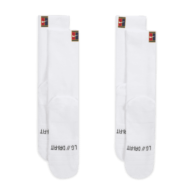 Nike NikeCourt Multiplier CushionedCalcetines largos de tenis (2 pares) Liquidación