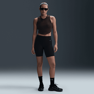 Nike Nike Sportswear Chill KnitCamiseta de tirantes corta y ceñida con canalé mini - Mujer Devoluciones gratuitas