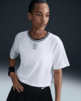 Nike Nike HeritageCrop top de manga corta Dri-FIT - Mujer 2025