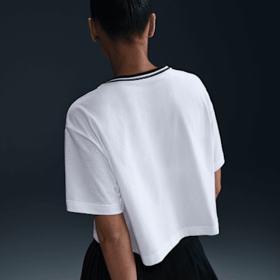 Nike Nike HeritageCrop top de manga corta Dri-FIT - Mujer 2025