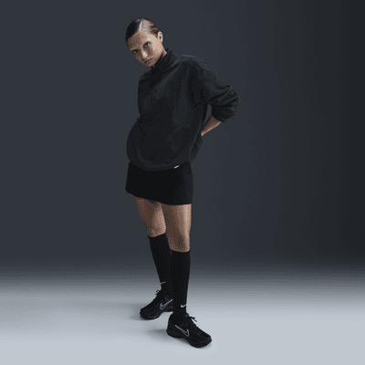 Nike Nike Sportswear CollectionSudadera oversize con cremallera de 1/4 y logotipo - Mujer Rebajas online