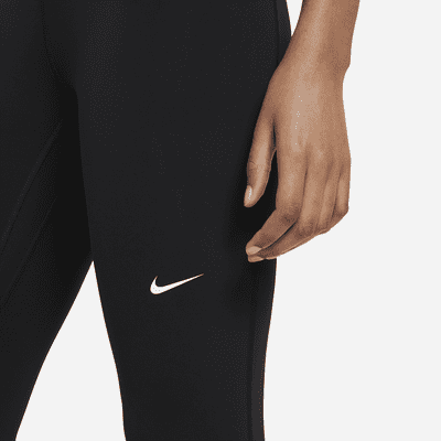 Nike Nike ProLeggings cortos de talle medio con panel de malla - Mujer ÚLTIMAS EDICIONES