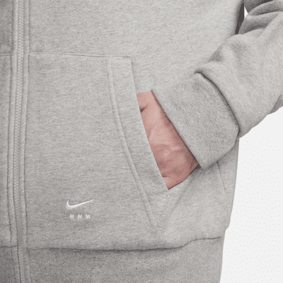 Nike Nike x MMWSudadera con capucha de tejido Fleece y cremallera completa Superdescuento