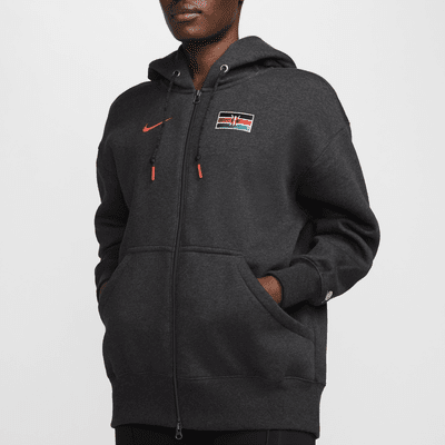 Nike Team Kenya Phoenix FleeceSudadera con capucha y cremallera completa oversize Nike - Mujer Limitado a 3 días