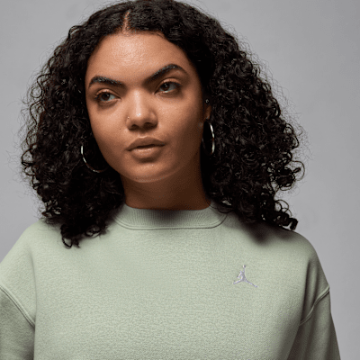 Nike Jordan Brooklyn FleeceSudadera de cuello redondo - Mujer Ahorra y exporta